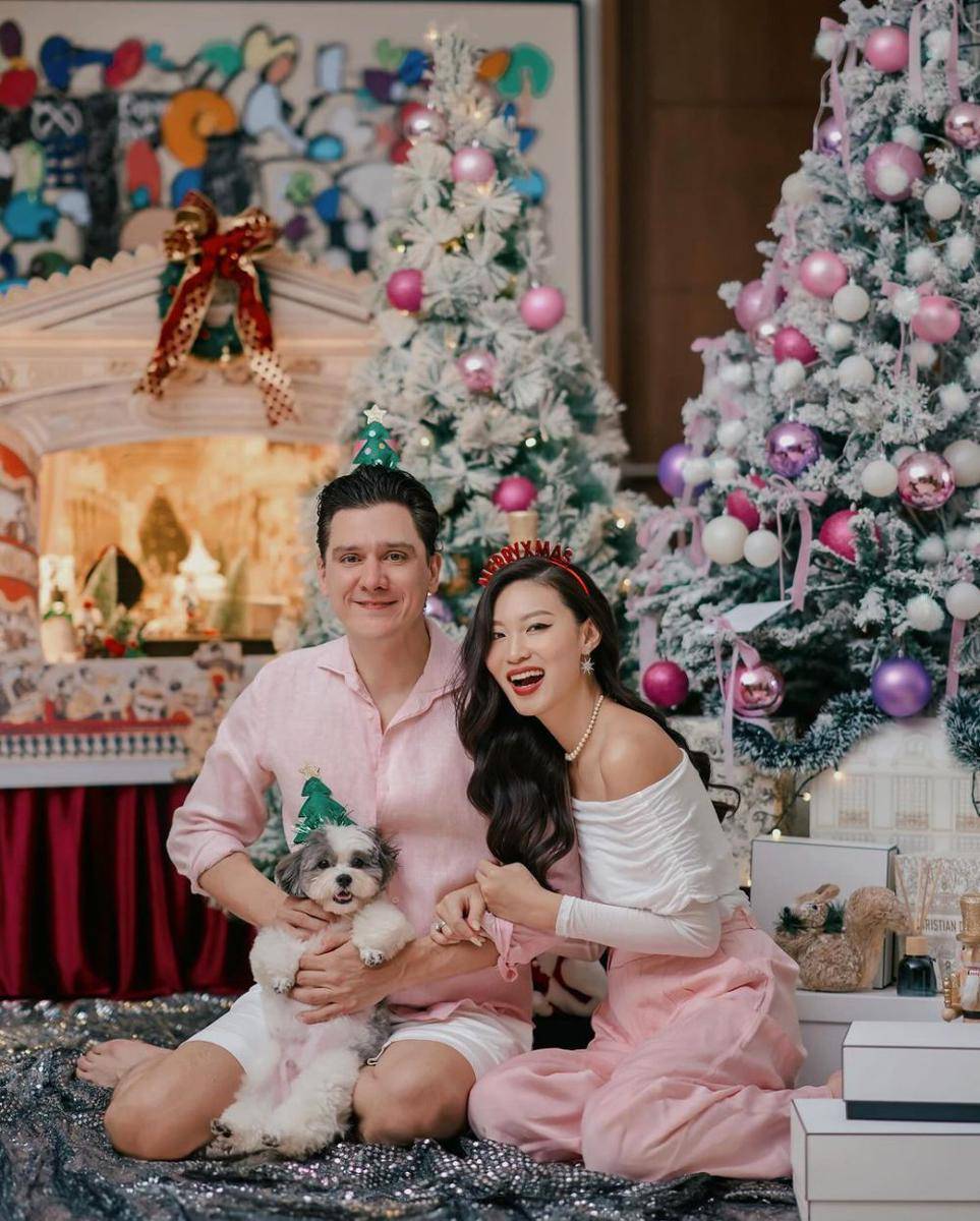 potret perayaan Natal Patricia Gouw dan Daniel Bertoli (instagram.com/patriciagouw)