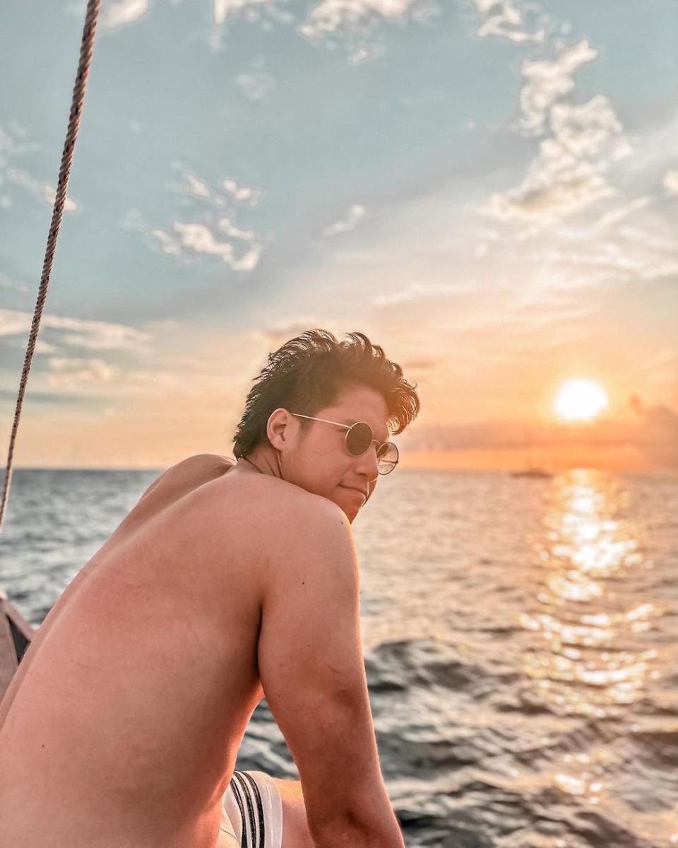 potret El Rumi di Gili Trawangan (instagram.com/elelrumi)