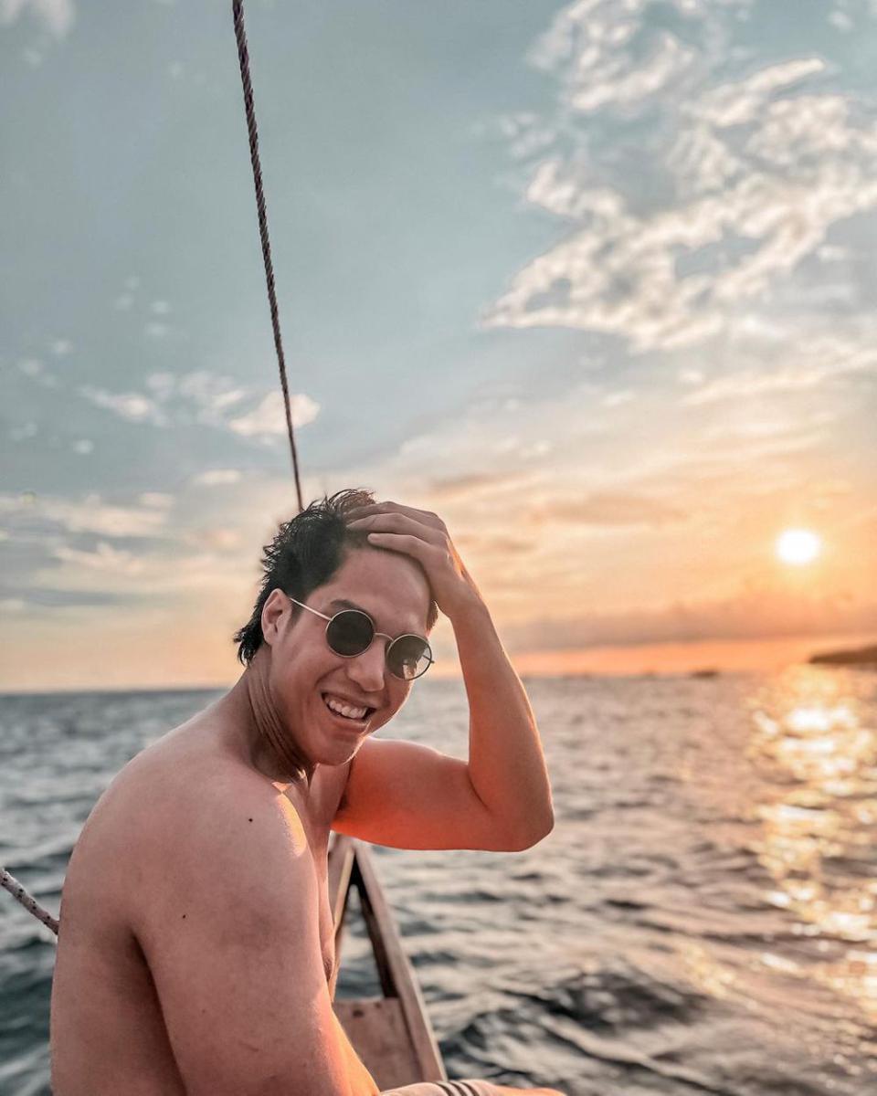 potret El Rumi di Gili Trawangan (instagram.com/elelrumi)
