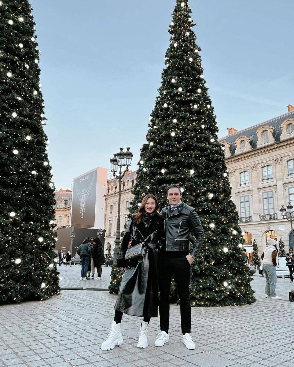 potret perayaan Natal Patricia Gouw dan Daniel Bertoli (instagram.com/patriciagouw)