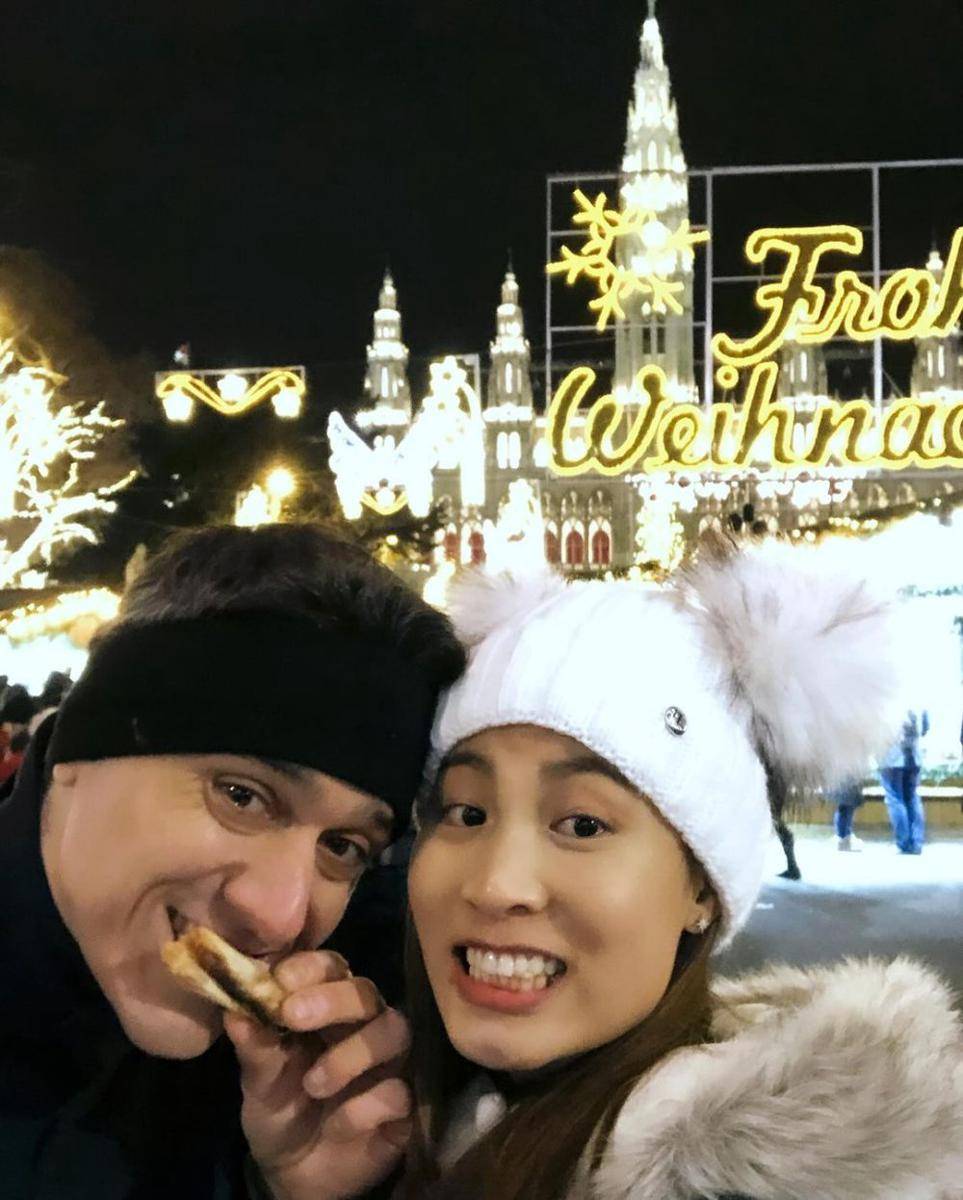 potret perayaan Natal Patricia Gouw dan Daniel Bertoli (instagram.com/patriciagouw)
