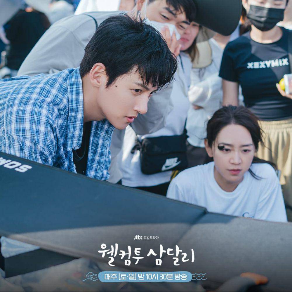 potret di balik layar drama Welcome to Samdal-ri (instagram.com/jtbcdrama)