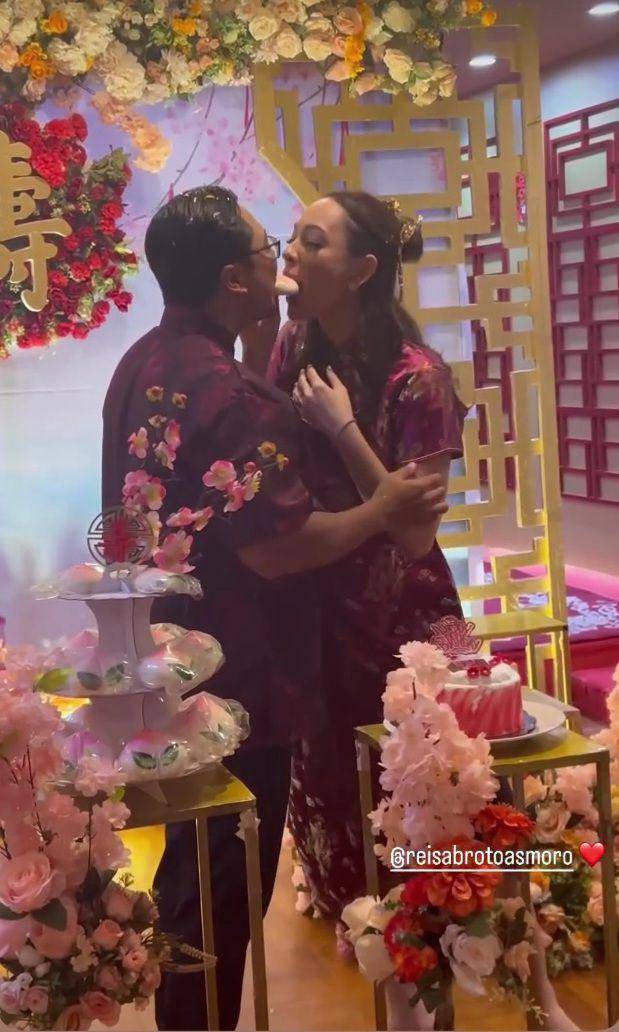 kejutan ulang tahun ke-38 Reisa Broto Asmoro (instagram.com/donaadonz)