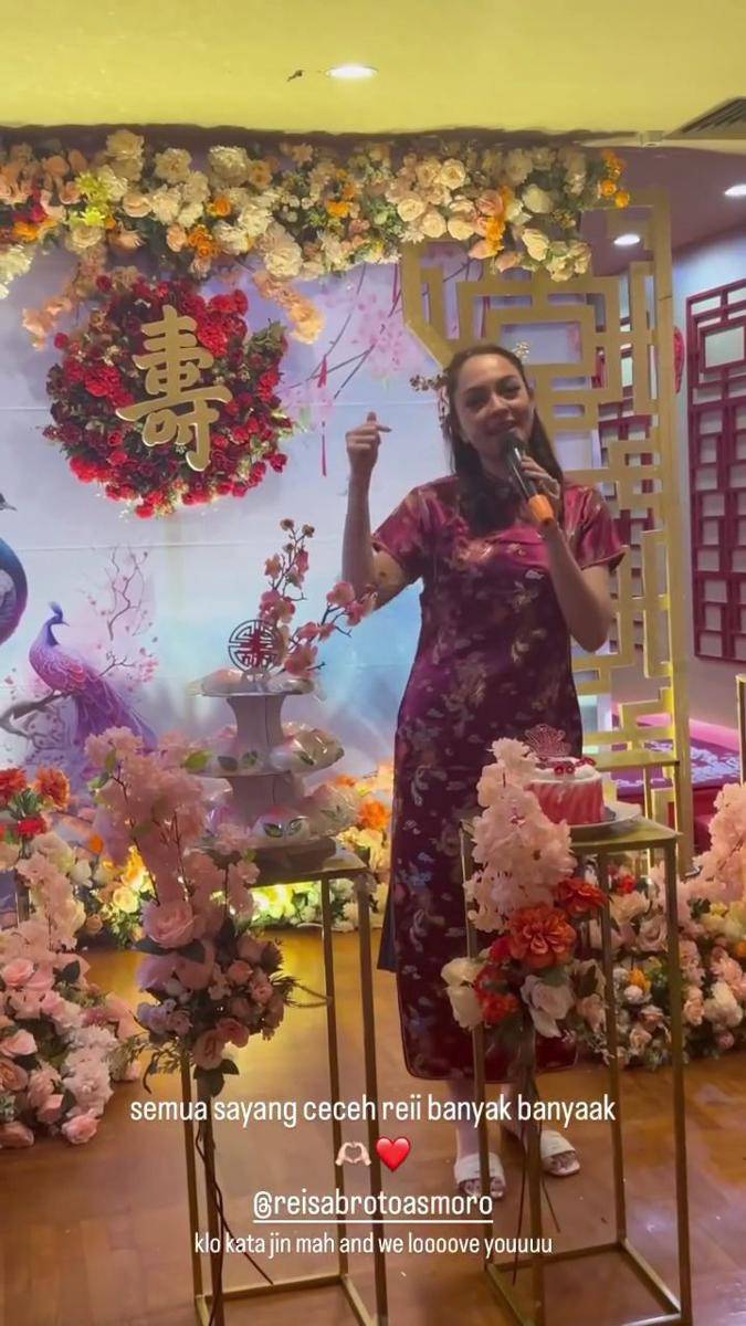 kejutan ulang tahun ke-38 Reisa Broto Asmoro (instagram.com/donaadonz)