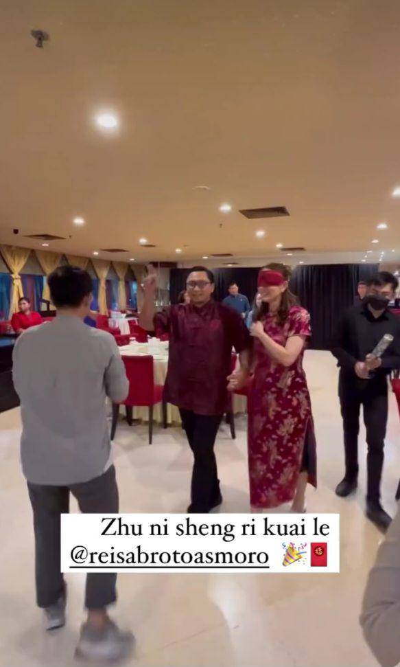 kejutan ulang tahun ke-38 Reisa Broto Asmoro (instagram.com/rrezki)