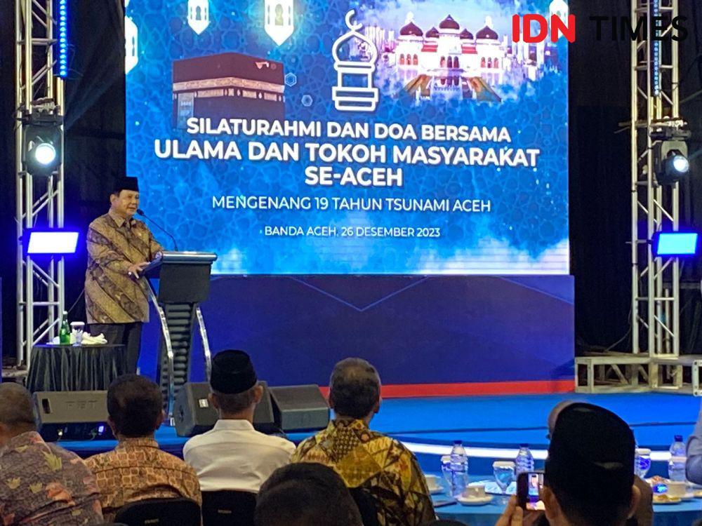 Janji Prabowo ke Warga Aceh Demi Balas Budi Pilpres 2019