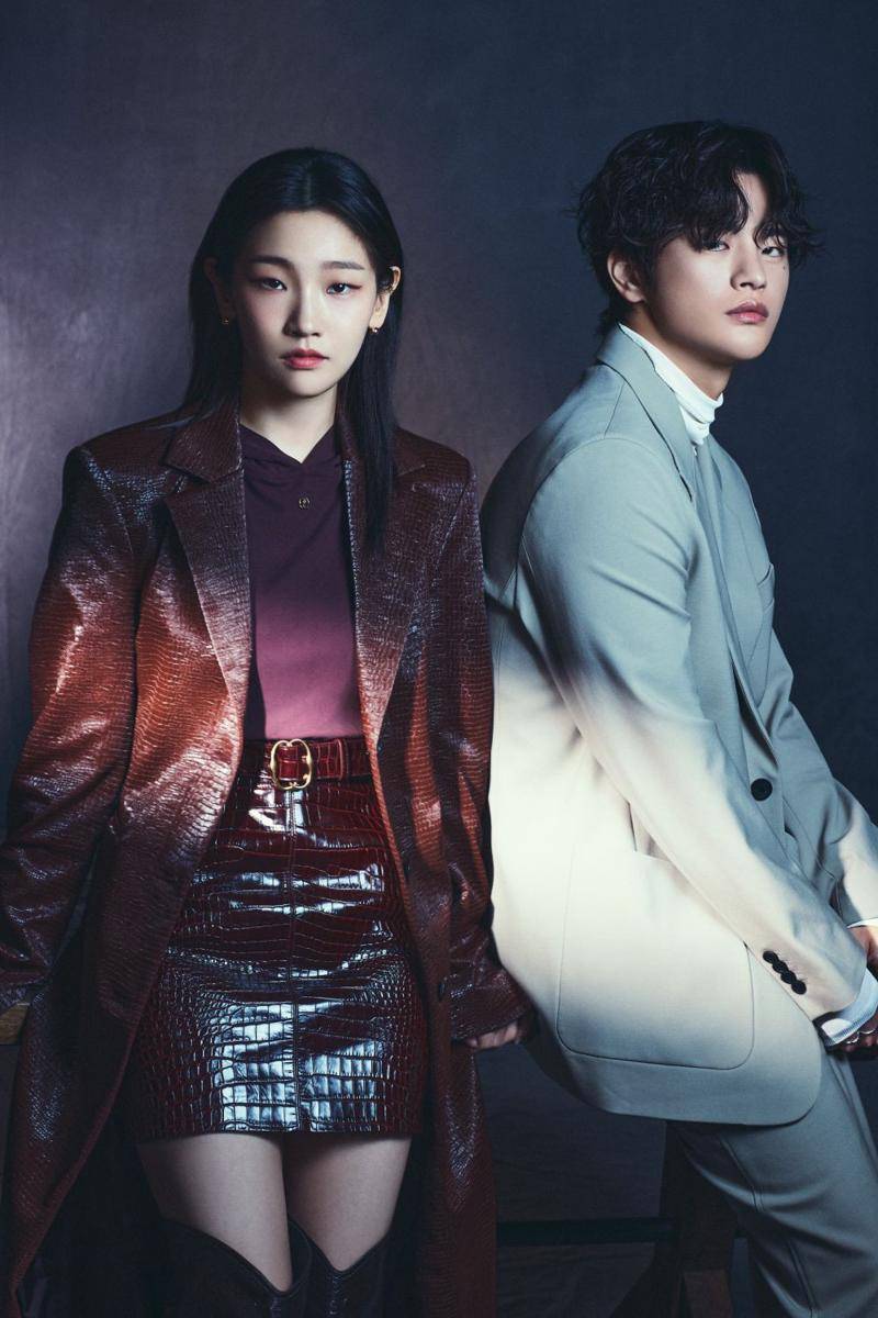 Pemotretan Seo In Guk dan Park So Dam "Death's Game" (dok. Prime Video/Death's Game)