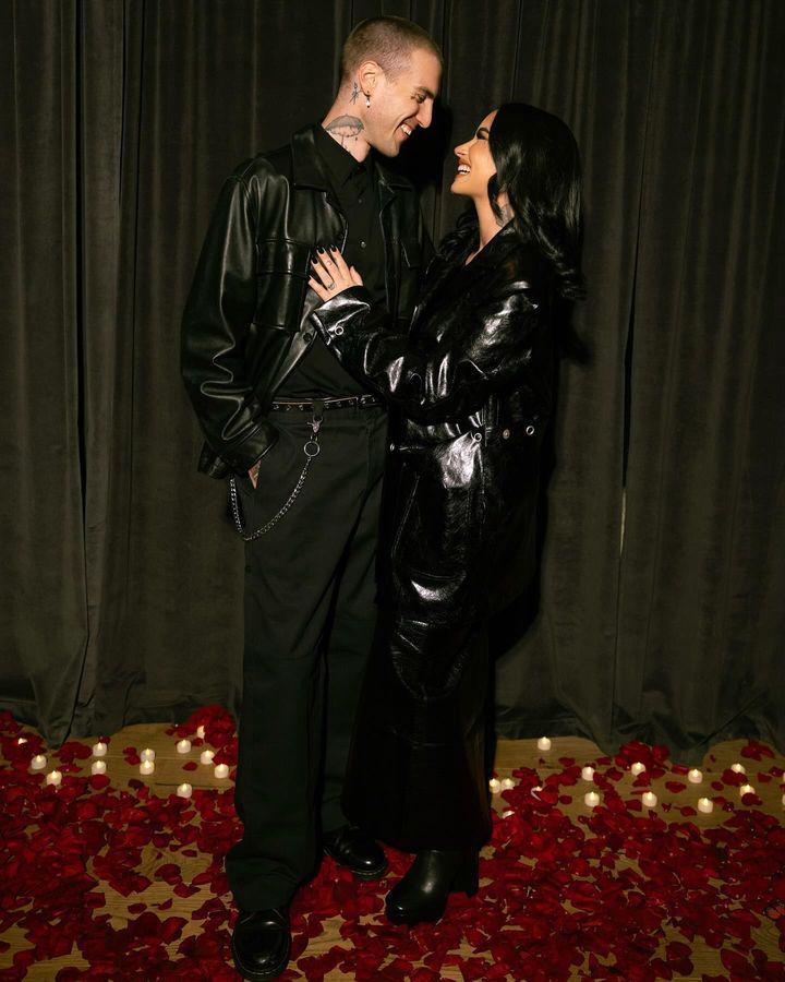 potret Demi Lovato dan Jordan Jutes (instagram.com/ddlovato)