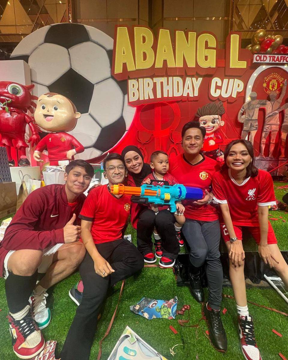 potret pesta ulang tahun Abang L (instagram.com/irfanhakim75)