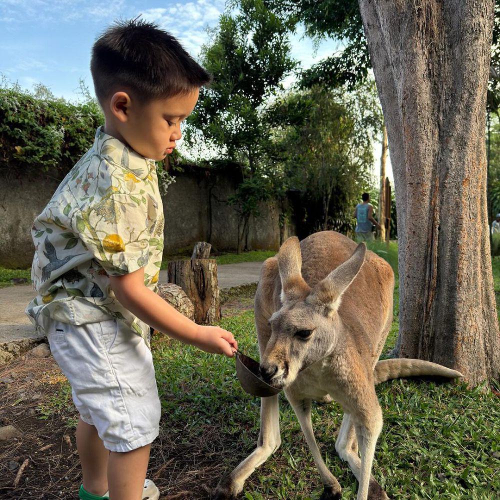 potret Athar liburan ke Taman Safari Prigen (instagram.com/citraciki)