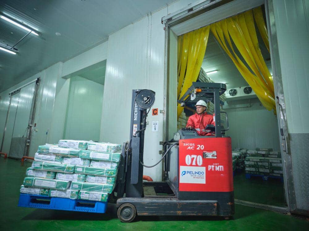 Ruang-ruang atau chamber cold storage PT Multi Terminal Indonesia atau MTI Multi SCM. (dok. MTI Multi SCM)