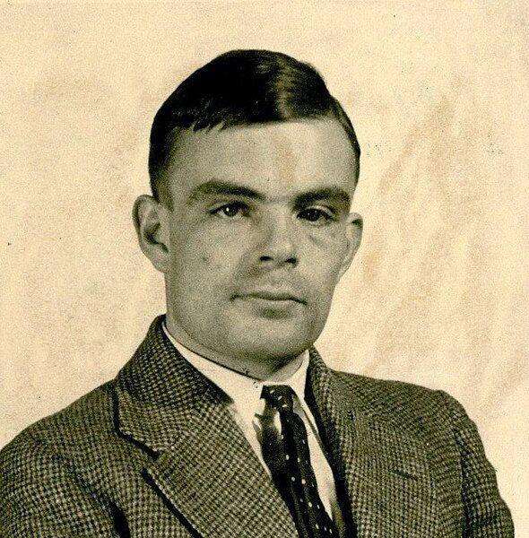 sosok Alan Turing berhasil memecahkan kode mesin Enigma (commons.wikimedia.org/Anonymous)