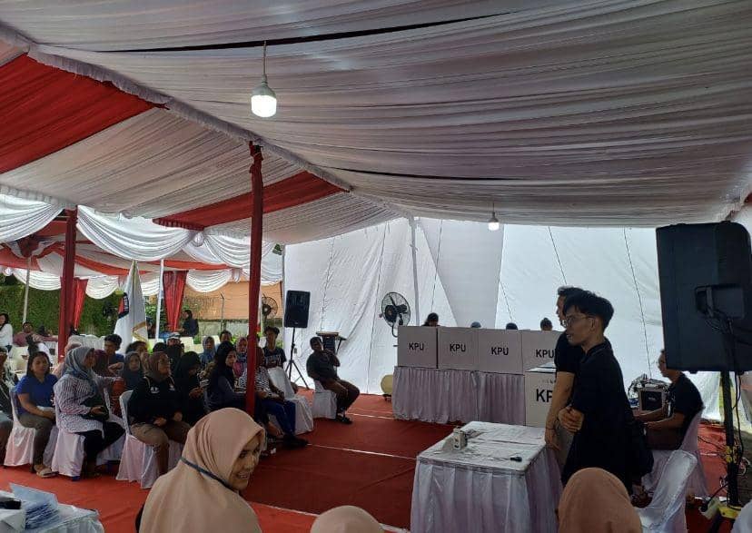 KPU Medan menggelar simulasi dan sosialisasi tahapan pemungutan perhitungan suara (Dok. KPU Medan)
