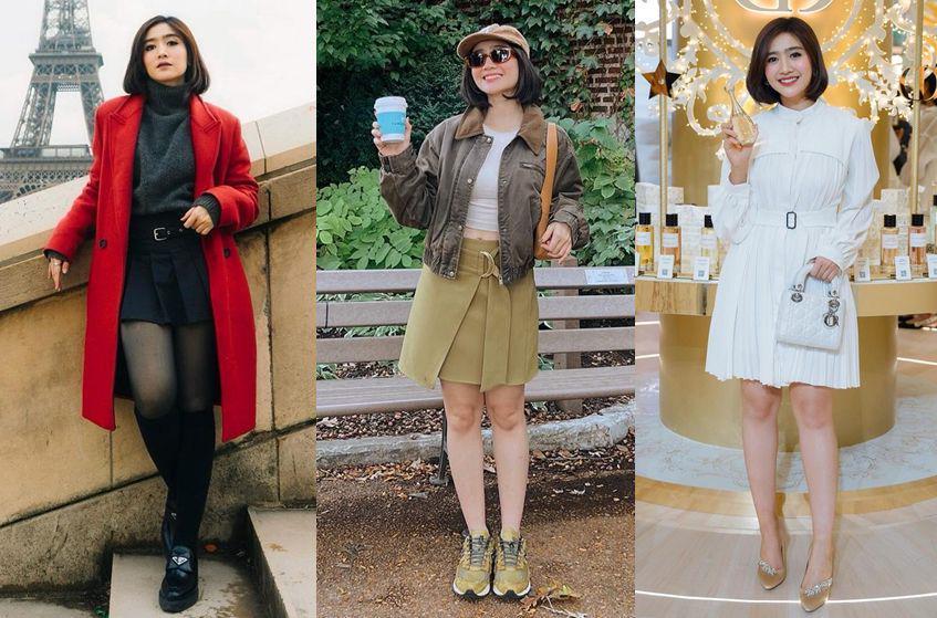 10 Inspirasi OOTD Rambut Pendek ala Febby Rastanty, Super Stylish!
