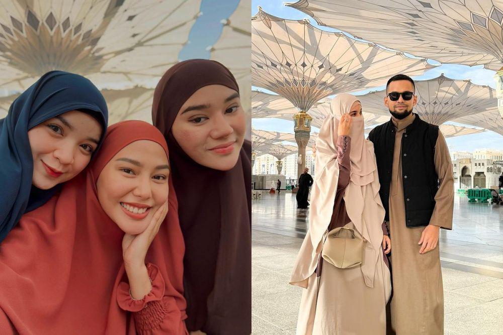 7 Potret Seleb yang Umrah di Penghujung Tahun 2023
