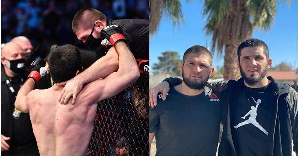 9 Potret Bromance Khabib dan Islam, Akrab Banget!