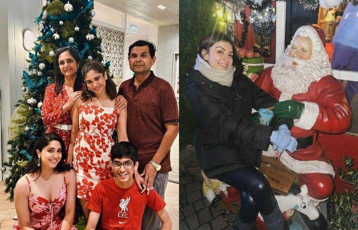 keluarga Sharvari Wagh dan Hansika Motwani (instagram.com/sharvari | instagram.com/ihansika)