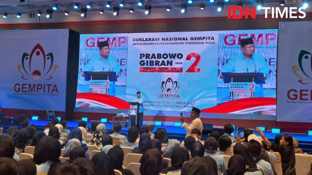 Prabowo Ingatkan Pendukungnya Waspada Tokoh Politik Obral Janji