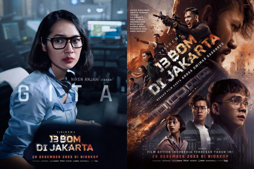 4 Film yang Dibintangi Niken Anjani di 2023, Ada 13 Bom di Jakarta