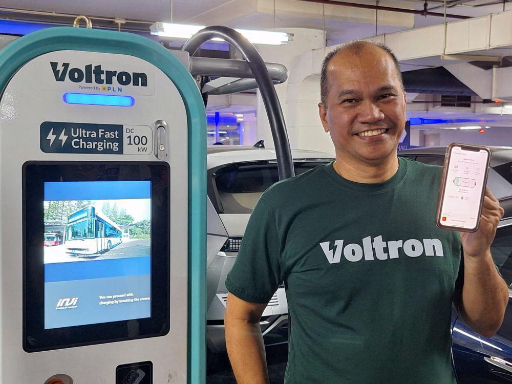 Voltron bakal tambah 1.000 SPKLU tahun depan (Voltron)