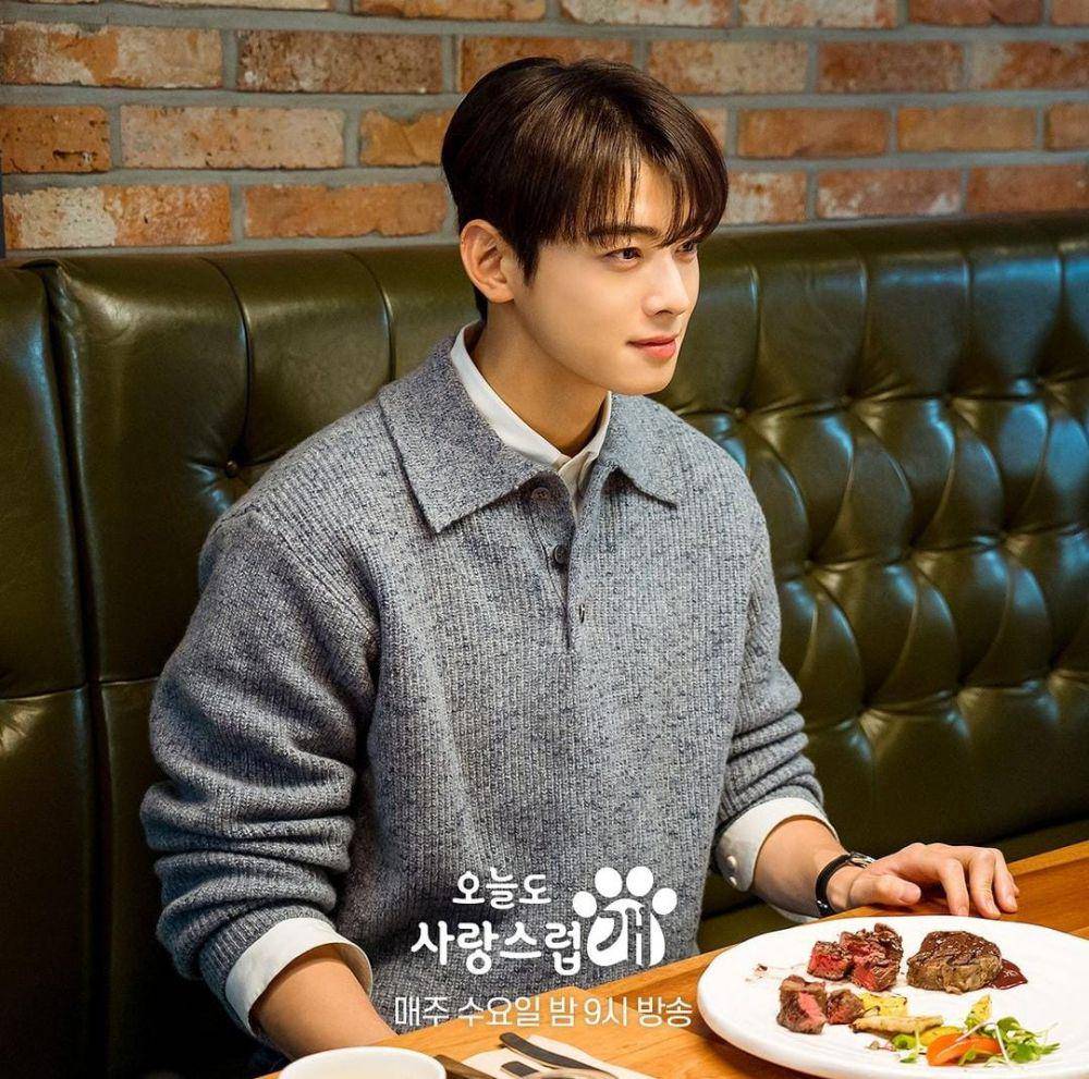 Cha Eun Woo di drama A Good Day to Be a Dog (instagram.com/mbcdrama_now)