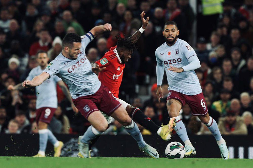 Manchester United melawan Aston Villa di Piala Liga 2022/2023. (twitter.com/ManUtd)