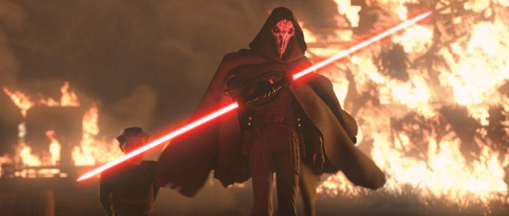 Adegan Star Wars: Tales of the Jedi season 1 (dok. Lucas Films/Skeleton Crew)