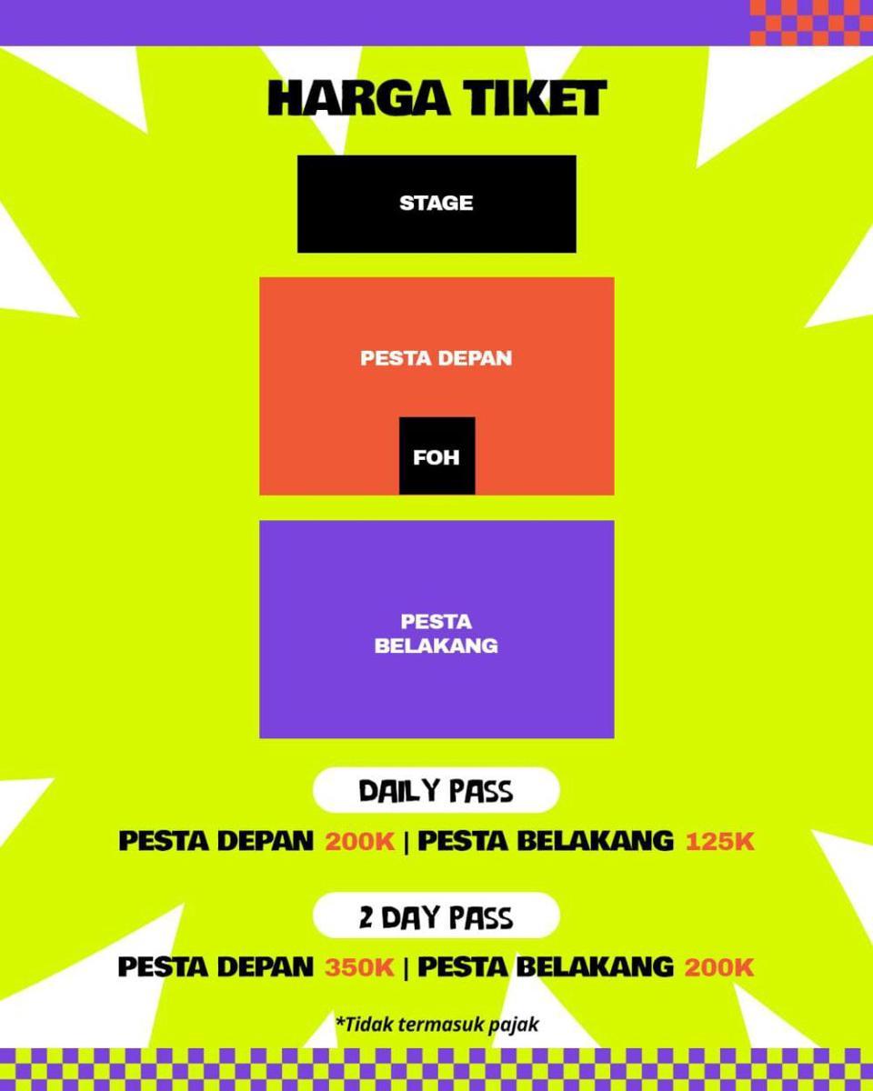 Harga paket untuk Pesta Tahun Baru. (Dok. IDN Media)