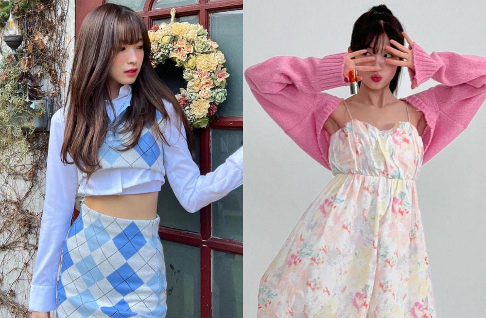 10 Ide Outfit Girly ala Arin Oh My Girl, Tampil Fresh dan Cute!