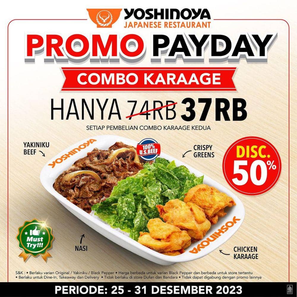 Promo Yoshinoya (instagram.com/yoshinoyaid)