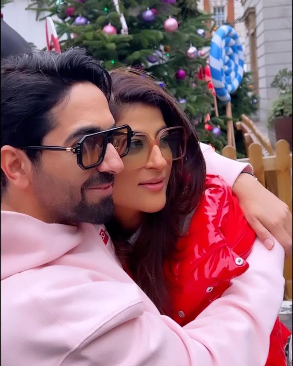Ayushmann Khurrana dan istri (instagram.com/tahirakashyap)