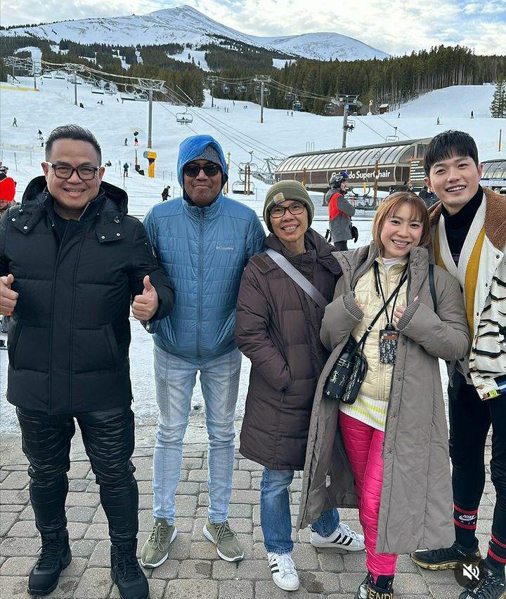 potret artis liburan di Amerika pada Desember 2023 (instagram.com/leejeonghoon)