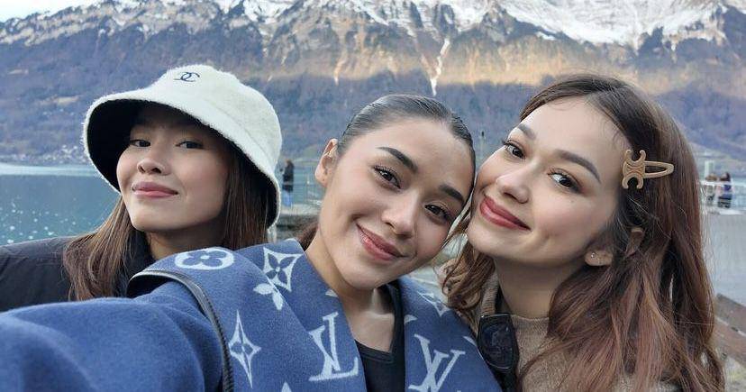Lula Lahfah liburan ke Swiss (instagram.com/rklopper)