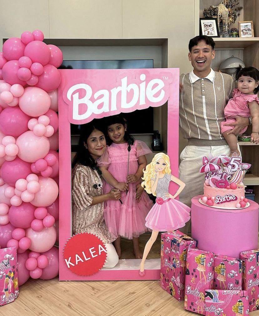 potret ultah ke-5 Kalea, anak Tarra Budiman (Instagram.com/tarrabudiman)