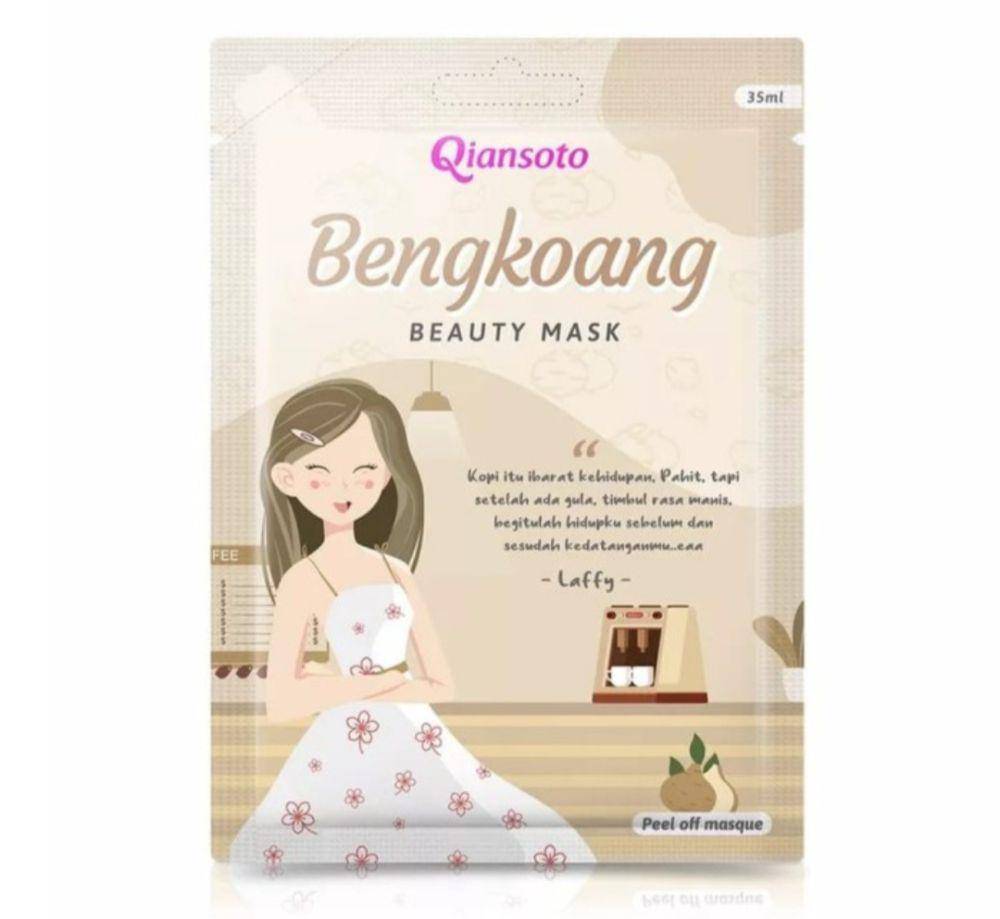 QIANSOTO Bengkoang Beauty Mask (tokopedia.com/karyaone_store)
