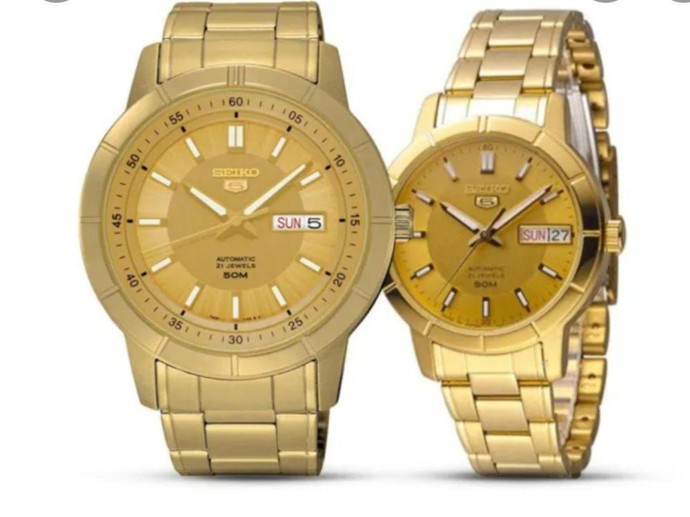 Seiko Jam Tangan Couple | SNKN62K1 & SNK888K1 (lazada.co.id/SEIKO)