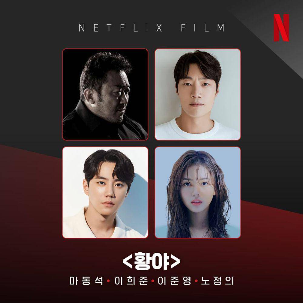 pemeran film Badland Hunters (instagram.com/netflixkr)