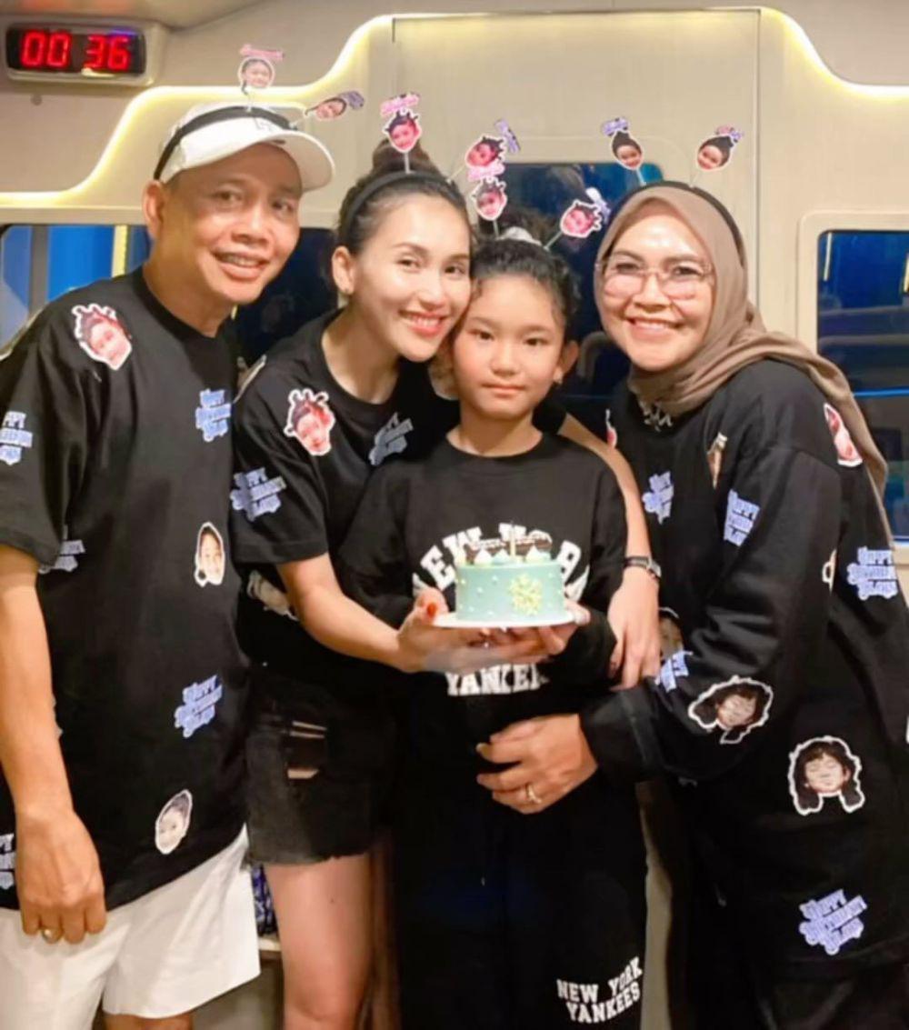 Kejutan ultah ke-10 Bilqis (Instagram.com/mom_ayting92_)