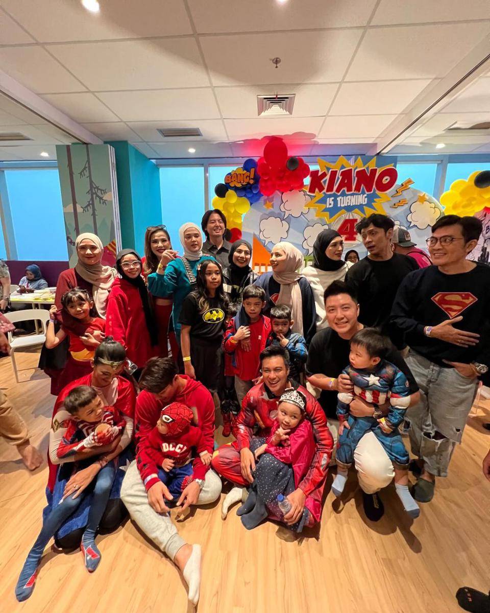 ulang tahun Kiano Tiger Wong (Instagram.com/paula_verhoeven)