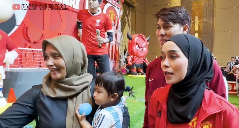 potret Moana hadiri ultah Levian (youtube.com/Ricis Official)