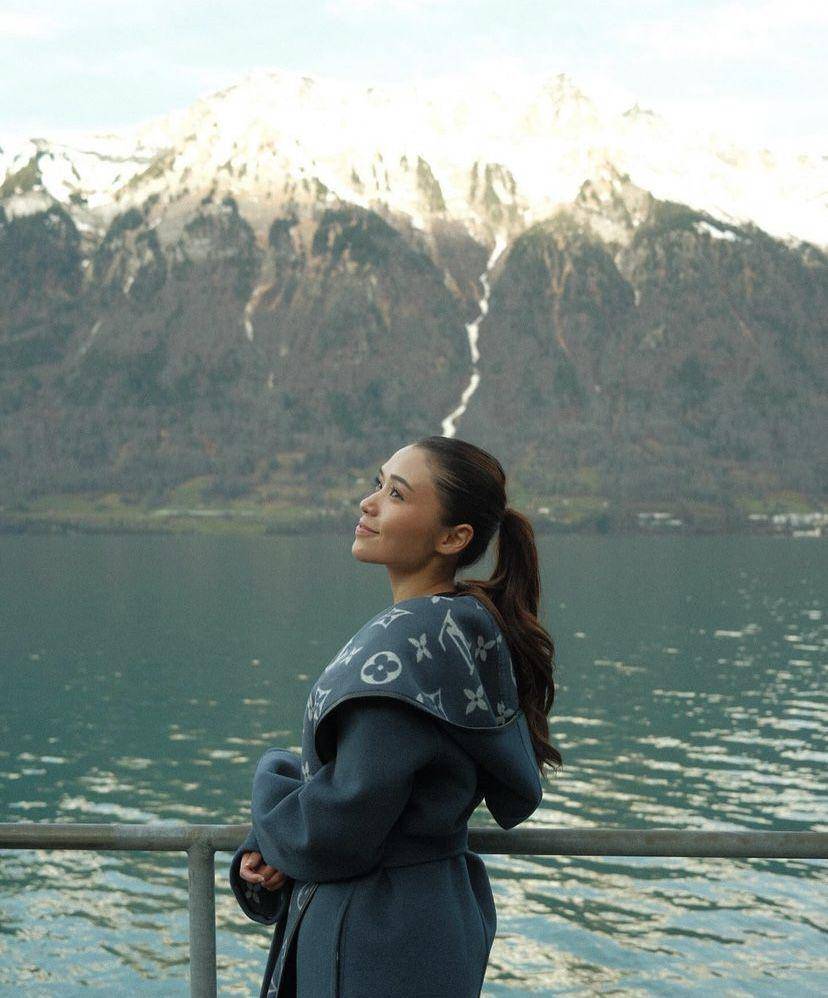 Lula Lahfah liburan ke Swiss (instagram.com/lulalahfah)