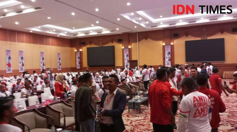 Kopdarwil PSI NTB di Hotel Lombok Raya Kota Mataram, Kamis (28/12/2023). (IDN Times/Muhammad Nasir)