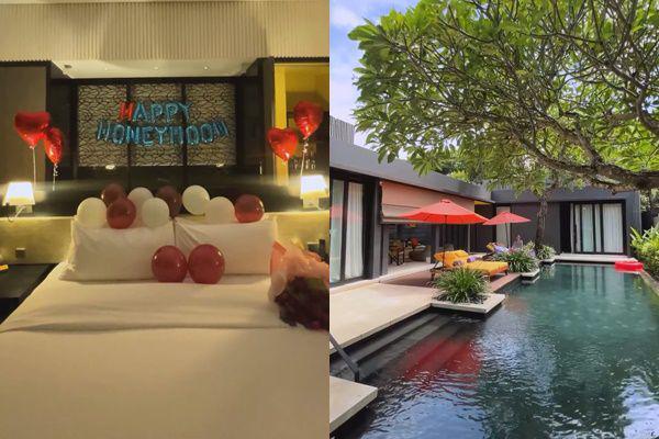 kamar honeymoon BCL dan Tiko (instagram.com/itsmebcl)