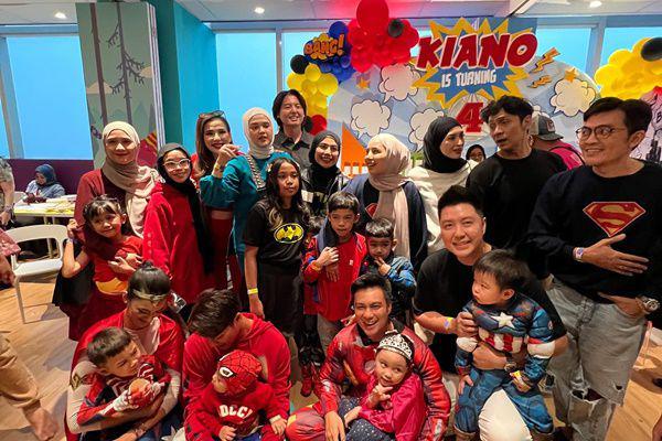 7 Potret Tamu Artis di Ultah ke-4 Kiano Tiger Wong, Totalitas Semua!