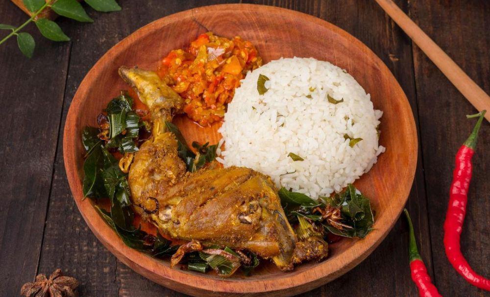 ilustrasi penyajian ayam tangkap (instagram.com/gracious_foodphotography)