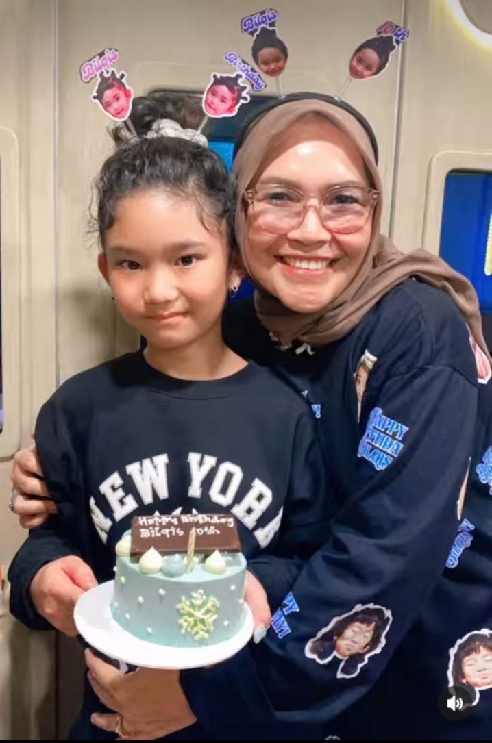 Kejutan ultah Bilqis (Instagram.com/mom_ayting92_)