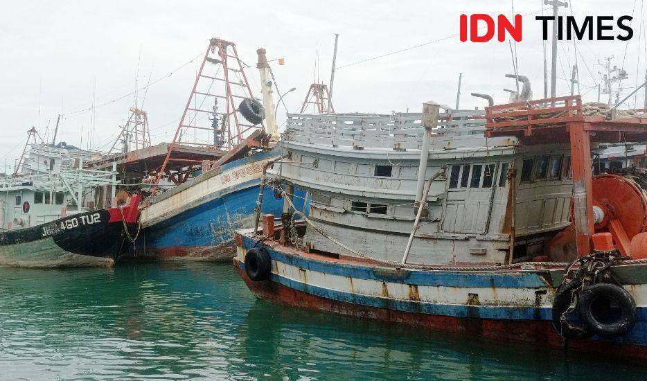 Kapal Ikan Asing yang berhasil diamankan Ditjen PSDKP (IDN Times / Putra Gema Pamungkas)
