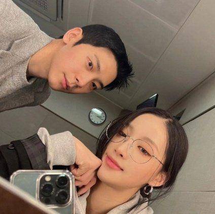 Park Hyun Joon dan Saebom (instagram.com/hi_rue_)