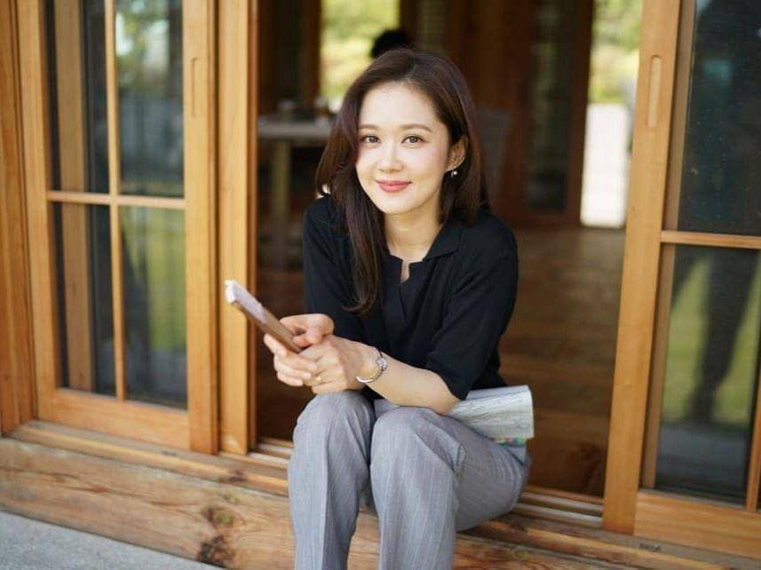 Jang Na Ra saat syuting drama VIP (instagram.com/nara0318)