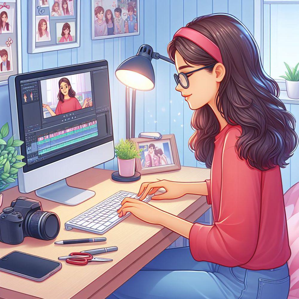 ilustrasi mengedit video (dok. bing.com)
